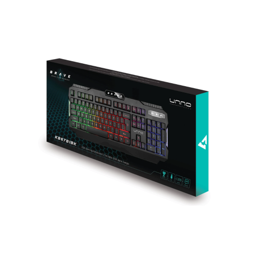 BRAVE USB KEYBOARD FOR GAMING KB6781BK