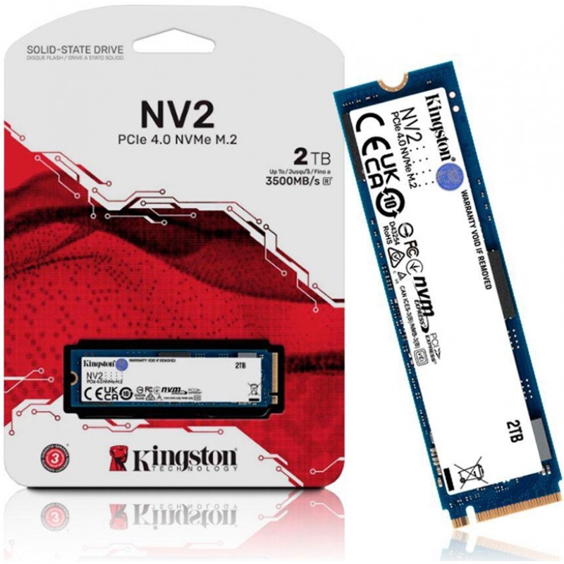 Kingston NV2 2TB M.2 2280 NVMe Internal SSD | PCIe 4.0 Gen 4x4 