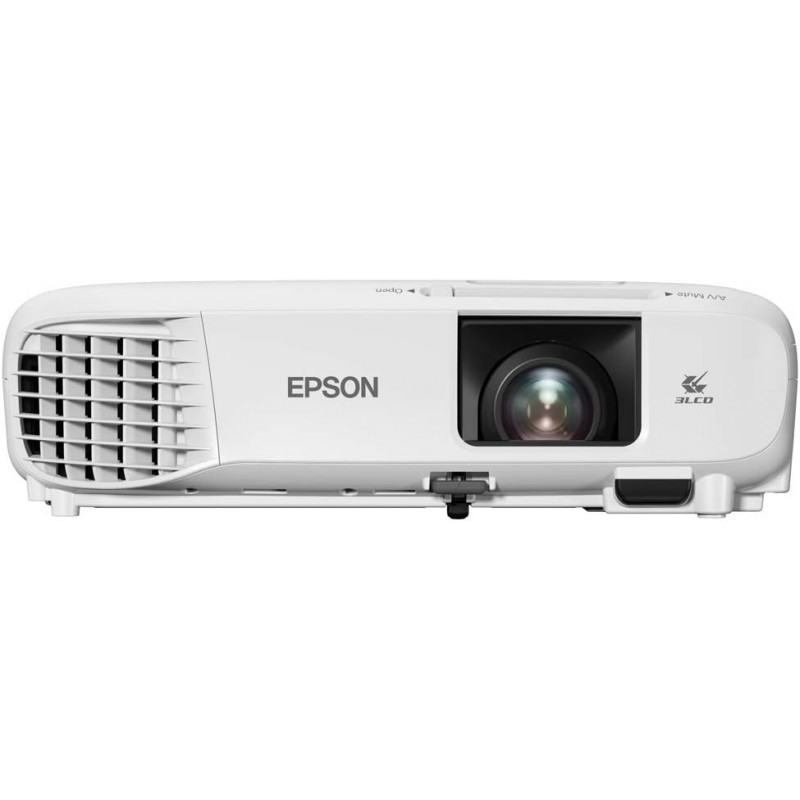 Epson, EPSV11H981020, PowerLite E20 3LCD Classroom Projector, 1 Each, White , 3.4"x11.8"x9.8"