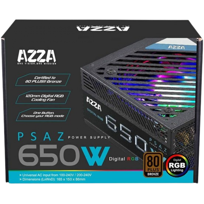 AZZA 650w Power Supply
