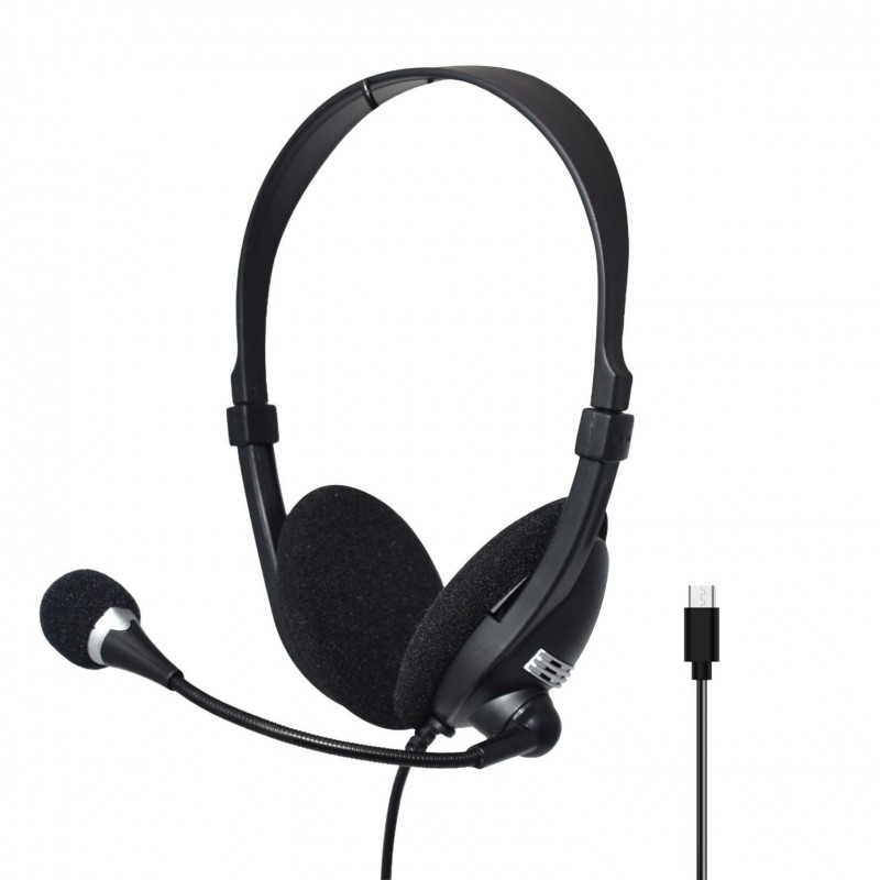 ACE 5 HEADSET USB-C WITH MIC HS7206BK