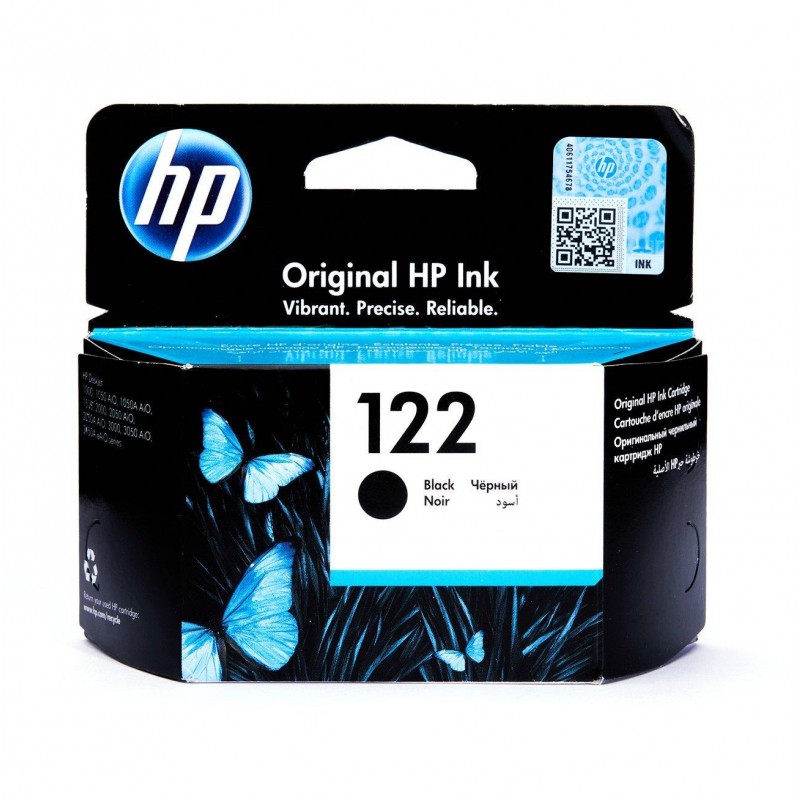 HP 122 Black Original Ink Cartridge