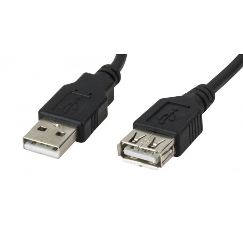 XTECH 15FT USB A Male to A Female Cable